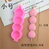 Variedade de moldes de silicone de cabaça de açúcar de tamanho grande e pequeno para DIY, chocolate, doces, decoração de bolo, molde de assar