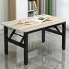 Mesa Baixa Dobrável, Mesa Quadrada e Redonda, Mesa de Jantar para Apartamentos de Aluguel e Dormitórios, Mesa Pequena, Mesa Simples para Feiras, Mesa Retangular para Exterior