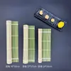 Cortina de bambú, tapete para enrollar sushi de doble línea, utensilios para sushi, tapete para sushi, cortina de bambú para sushi, decoración de sushi