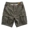 Shorts Casuais de Trabalho para Homens, Caimento Solto da Moda, Peça Externa Versátil de Verão, Calça de Cinco Pontos Reta da Moda de Marca Ins Casual