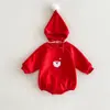 Nueva Ropa Infantil Estilo Coreano para Otoño e Invierno para Bebés y Niños Pequeños, Ropa Holgada Estilo Navideño para Hombres y Mujeres, Sudaderas Gruesas de Forro Polar con Capucha