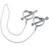 Pingente de corrente de metal para adultos com formato de coração divertido para leite Mimi clip clipe de correção para casco feminino produtos de flerte sexual atacado