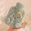 Fabricante Cartoon Pelúcia Fofo Bolsa de Água Quente Cheia de Água Aquecedor de Mãos Garrafa de Água Quente para Bebê Atacado Removível e Lavável Inverno