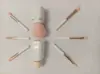 Conjunto Especial de Oito Peças Transfronteiriço em Estoque, Caixa Transparente Portátil, Pincel para Mistura de Pó Solto, Sombra para Olhos, Corretivo Anti-Idade, Pincel para Lábios, Pincel de Maquiagem