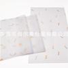 Papel bond de 17g21g impresión de logotipo a dos colores galletas dulces floral cortaúñas hisopo de algodón peine embalaje papel de seda
