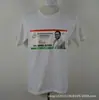 Camiseta de fábrica de pelo lacio 100g poliéster para elecciones nacionales desechable de manga corta para publicidad puede imprimir logo patrón