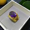 Anillo bañado en oro Aier Mosha anillo de circón nuevo anillo creativo para mujer europeo y americano suministro de fábrica transfronterizo WISH