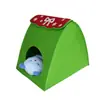 Bolsa de Feltro Criativa com Combinação de Cores para Gato Ninho de Feltro para Casa Sala de Estar Escritório Bolsa de Presente Comercial Ninho de Feltro Espessado para Gato