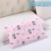 Fundas de almohada bonitas para niños y niñas, fundas de almohada infantiles de algodón puro, fundas de almohada de algodón para bebés con dibujos animados y cremallera para estudiantes de preescolar