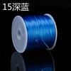 Spandex plano Cristal elástico cordón elástico extensión de cabello elástico diy manual cordón elástico línea para pulsera cuerda para cuentas de Buda al por mayor