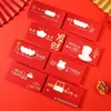 Envelope Vermelho Criativo Oco Fosco Caixa de Presente Ritual Presente de Ano Novo Personalidade Fosca de Alto Nível Tanabata para Amigos Homens e Mulheres