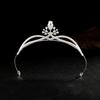 Coroa de Princesa Festa de Aniversário Banquete Coroa Véu de Noiva Acessórios de Cabelo Casamento Elaborados Acessórios de Cabelo Cerimônia de Maioridade Banquete
