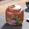 Latas de Té de Arcilla Púrpura de Alta Calidad, Latas Cerámicas Selladas, Cajas de Embalaje de Té, Latas para Té Pu'Er, Regalos Universales de Media Libra al Por Mayor