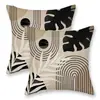 Comercio Exterior Transfronterizo Amazon Planta Funda de Almohada Geométrica Impresión Digital Nórdico Cojín Regalo Creativo Venta Directa de Fábrica