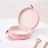 Bolsa Cosmética Semicircular Personalizada de Fábrica Oemodm con Alta Apariencia y Gran Capacidad Maletín Maleta Soporta Logo Personalizado