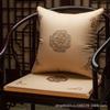 Almohada Lumbar, Sofá de Secuoya, Funda de Cojín Bordada de Algodón y Lino, Cojín de Respaldo, Almohada para la Cintura, Cojín Decorativo, Silla, Estilo Chino Nuevo