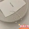 2024 nuevo [paso a paso] nuevos pendientes largos de borla de plata rota china para mujer. Aretes Premium Sense 925