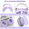 Adecuado para Estuche Protector Airpodsmax, Modelo Transparente Brillante de TPU Estuche Protector para Auriculares Airpodsmax