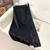 Saia Feminina Nova de Verão Estilo Chinês, Saia Reta Solta com Jacquard de Borboleta Vintage, Cobre o Quadril para Mães