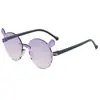 Gafas de Sol Infantiles Simétricas Lindos Animales Orejas Pequeñas con Marco Gafas Decorativas para Escenario de Bebé 2501