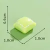 Paisagem em miniatura desenho animado simulação mobiliário pastoral artesanato em resina cenário de casa de boneca decorações DIY enfeites de mesa