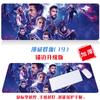 Alfombrilla de teclado compuesta de gran tamaño estilo ciencia ficción héroe de Marvel alfombrilla de mesa simple dibujos animados geniales hogar antideslizante alfombrilla para computadora