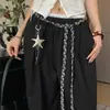 Cuerda de cintura tejida retro de bloques de color para mujer, falda de nicho de alta gama, jeans con accesorios de cinturón decorativos de estilo étnico