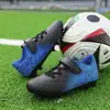 Zapatos de fútbol de velcro transfronterizos con tacos largos, versión de talla grande para niños y niñas, adolescentes, competición profesional y zapatos de fútbol de entrenamiento