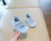 Zapatos de Tejido de Punto para Niños y Niñas, Zapatos de Malla Transpirable para Caminar con Correas de Velcro, Zapatos de Malla Antideslizantes para Bebés de 0 a 3 Años, Zapatos de Exportación