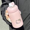 Taza térmica mini para niñas 2024 alto valor de color pequeña portátil de acero inoxidable 316L taza de té para estudiantes taza linda