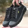 2026 Nuevos Zapatos de Liberación para Hombre de Caña Baja Generación Estrella Zapatos de Entrenamiento Antideslizantes Resistentes al Desgaste Cómodos Transpirables Zapatos de Protección Laboral para Obra
