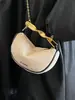 Yuezi 2026 Moda Verão Nova Bolsa Transversal de Ombro Único Design Versátil Bolsa de Axila Bolsa de Mão Formato Bolinho