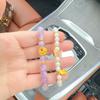 Tienda de oro con pulsera de perlas de mariposa dorada y dorada pulsera de mariposa azul ardiente pequeña marca de la suerte dulce todo-partido joyería suave