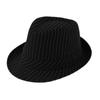 Chapéu de Jazz Transfronteiriço Chapéu de Linho Britânico Cor Sólida Fita de Chapéu Chapéu Pequeno Cacheado Masculino e Feminino Chapéu de Sol Logo da Amazon