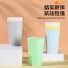 Copo de Bebida Doméstico, Copo Simples de Plástico para Enxágue Bucal Infantil, Copo para Escovar os Dentes de Dormitório Estudantil, Copo Anti-Queda para Beber Diretamente, Copo para Água
