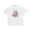 Verano 2026 Nuevo Estilo Japonés de Moda Marca Unisex Ropa para Pareja Talla Grande Holgada Sudadera Camiseta de Manga Corta Camiseta Juvenil