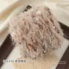 Fabricante de hilo de pelo mezclado a mano e hilo de mohair al por mayor kit de materiales para tejer a mano, crochet DIY para sombreros y bufandas