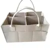 Fabricante Bolsa de mensajero Bolsa para pañales y cosméticos Multifuncional Hogar Materno e Infantil Almacenamiento de pañales Bolsa para pañales de fieltro