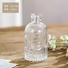 Vaso Criativo em Relevo Mini Vaso Francês Vaso Hidropônico Transparente Ornamentos Vintage Vaso de Vidro