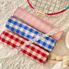 Algodão Colorido Lavado Yangchun Xadrez Cor Super Bonita Xadrez Grande Feminino Infantil Decoração DIY Casa Pijama