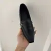 Primeiro Encontro Temporada Estilo Retrô Francês Bico Quadrado Mocassins Femininos Outono/Inverno Salto Grosso Versátil para o Trabalho Confortáveis Sapatos Baixos Femininos