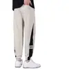 Pantalones Finos de Seda de Hielo de Verano Nuevos de Moda Deportivos Transpirables Versátiles de Secado Rápido Pantalones Casuales para Hombre Moda de Verano