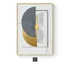 Pintura de lienzo con patrón geométrico abstracto moderno, póster de arte, impresión, pintura decorativa de fondo para sala de estar del hogar, núcleo