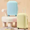 Maleta con Ruedas de Celebridad de Internet de 20 pulgadas - Maleta de Viaje Montable para Niños, Maleta de Viaje Pequeña Resistente y Duradera con Contraseña