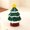 Suporte Criativo para Palitos de Dente em Formato de Árvore de Natal, Caixa de Cerâmica para Fio Dental de Sala de Estar, Pote para Cotonetes, Decorações de Natal de Alto Valor Atacado