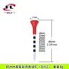 Tee de Golf Más Vendido Transfronterizo del Fabricante Bolixi Tee de Plástico Funda de Goma Blanda Tee Rayado Soporte de Tee de Colores