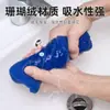 Capa de Pano Mágica para Vassoura de Pessoa Preguiçosa, Cabeça de Mop Raspador de Água, Pano de Mop de Reposição, Mop Raspador de Piso, Pano de Mop Especial de Fleece de Coral