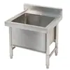 Fabricante de Fregadero para Trapeador de Acero Inoxidable Fregadero Escolar para Trapeador Unidad de Fregadero para Lavado Doméstico Fregadero para Trapeador de Comedor en Stock Xinhui