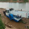 Barco de limpieza automática de superficies de agua Jiangxi, equipo de limpieza de ríos, planta de agua HKUST, barco de pesca de basura en stock personalizado