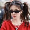 Gafas de Sol Retro Estilo Coreano Personalizadas Ojo de Gato Gm para Mujer, Protección Solar de Alta Gama, Gafas de Sol Polarizadas Anti-UV para Hombre